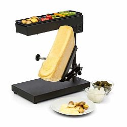 Klarstein Appenzell Peak, raclette gril, 1000 W, termostatický přepínač, černý