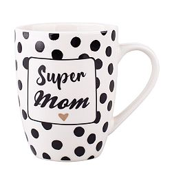 Altom Porcelánový hrnek Super mom, 300 ml