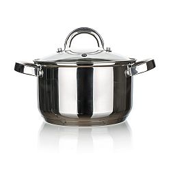 Nerezový hrnec s poklicí Good and Cook, 24 cm, 6,1 l