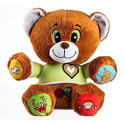 Teddies Mluvící medvěd Vojtík, 30 cm