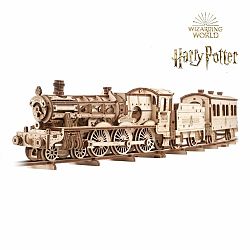 Ugears 3D dřevěné mechanické puzzle Harry Potter Bradavický expres