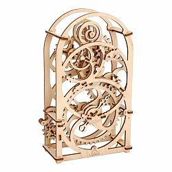 Ugears 3D dřevěné mechanické puzzle Hodinový strojek